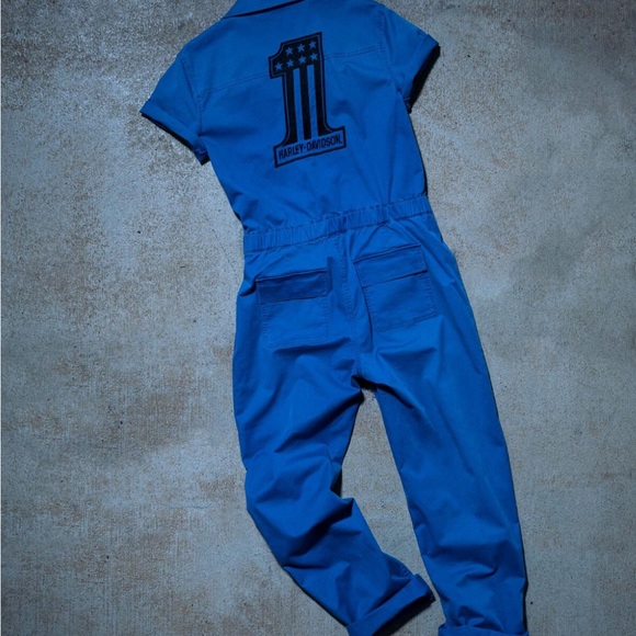 Harley-Davidson Pants - Harley-Davidson Vibrant Blue Coverall